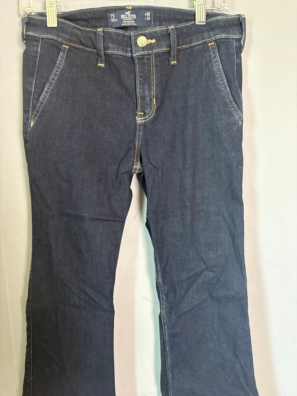 Hollister Low Rise Boot Jeans Size 7R